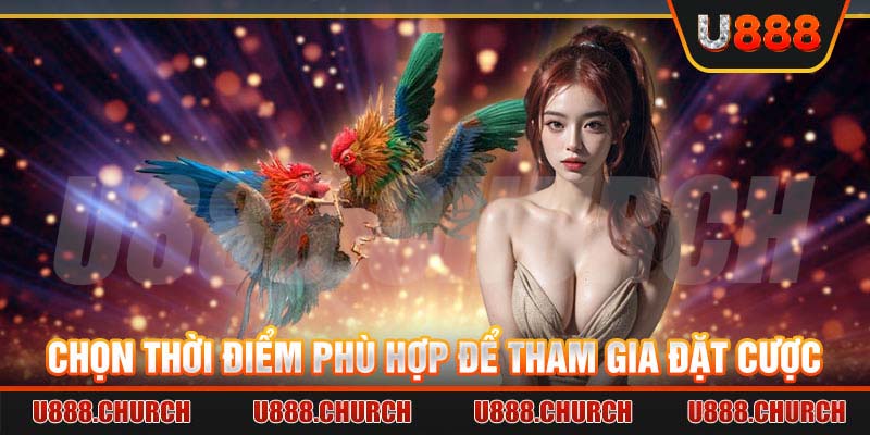 Chọn thời điểm phù hợp để tham gia đặt cược