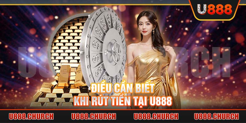 Điều cần biết khi rút tiền tại U888